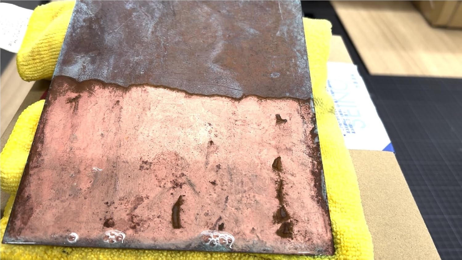 (PRO) Copper Rust Craftsman 4L! (Cleaning Copper, Removes Patina!)