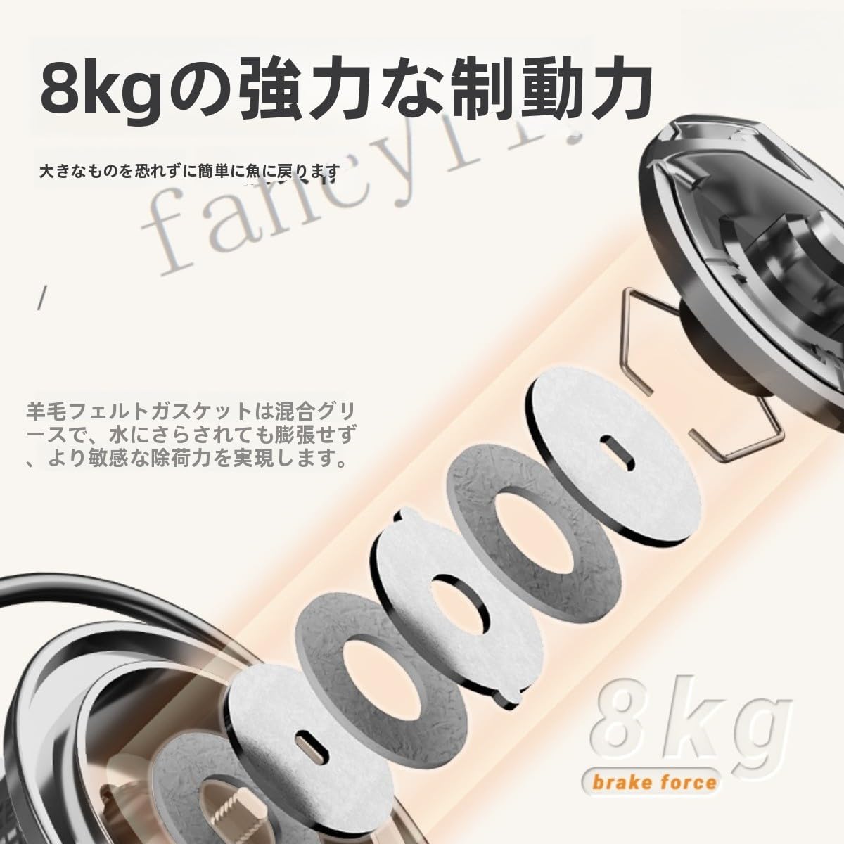 Fancyfly Spinning Reel for Long Throw and Micro Baits! Gear Ratio 5.2:1 Rattle Design Metal Reel Spool Practical as Fishing Reel
