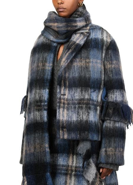 LOEWE Mohair and wool blend striped jacket - Image 4