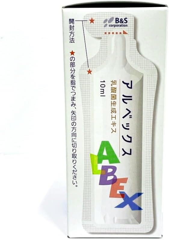 ALBEX Lactic Acid Bacteria Extract, Supplement, 0.3 fl oz (10 ml), 30 Packets, Liquid Type