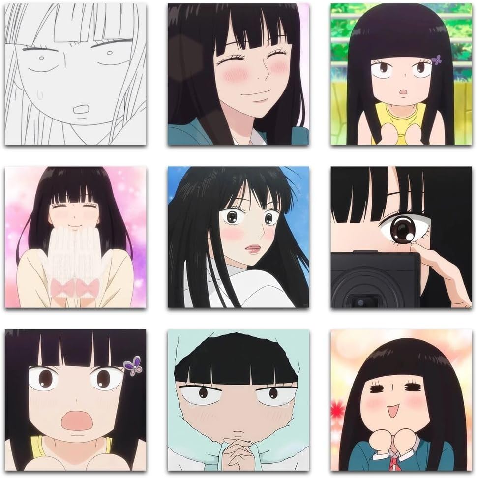 Goods, Sticker Set, 59 Sheets, Character Stickers, Cute, Moe, Goods, Paste Paper, Bicycle, Laptop, Mobile Phone, Mug, Sticker, Decoration [Unofficial]