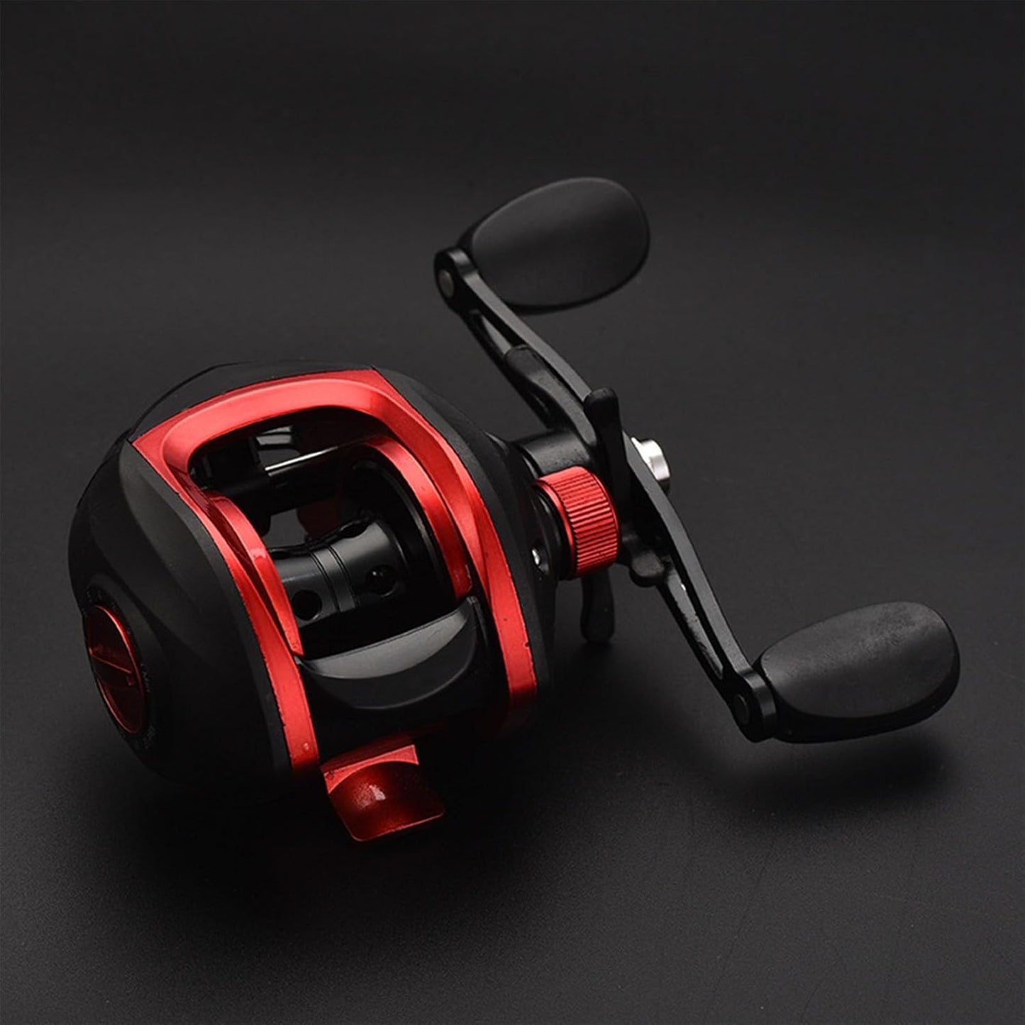 Metal Long Cast Strong Baitcaster Fishing Reel, Explosion-proof Line Function, 7.2:1 Gear Ratio, For Saltwater Freshwater 8kg Braking Force