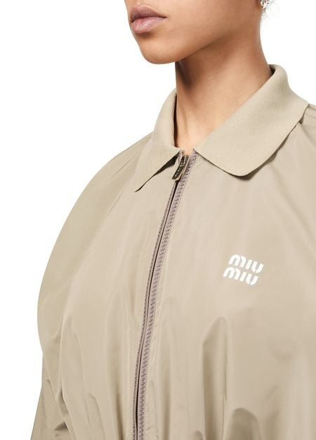 MIU MIU テクニカルシルク ミニドレス - Image 4