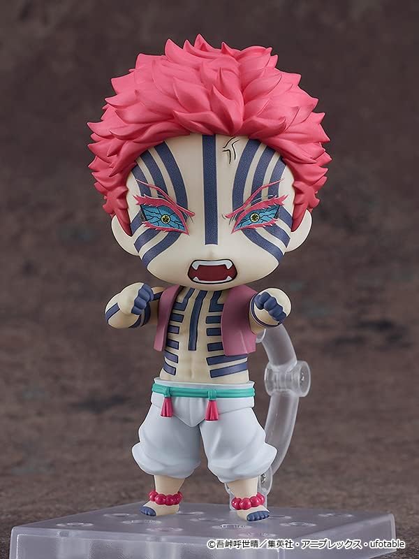 Good Smile Company [GOOD SMILE COMPANY] Nendoroid Demon Slayer Akaza - Non-Scale Plastic Painted Action Figure Reissue
