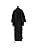 Kyoetsu Men's Kimono Set, Washable, 2-Piece Set, With Crest