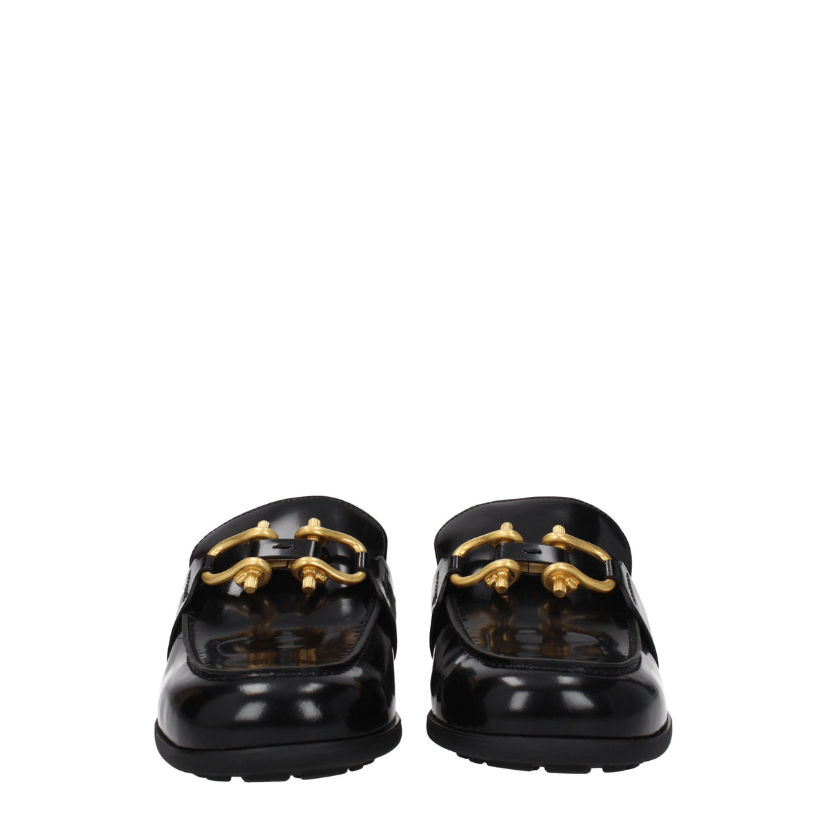 Bottega Bottega Veneta Slippers And Hooves Man Leather Black - Image 4