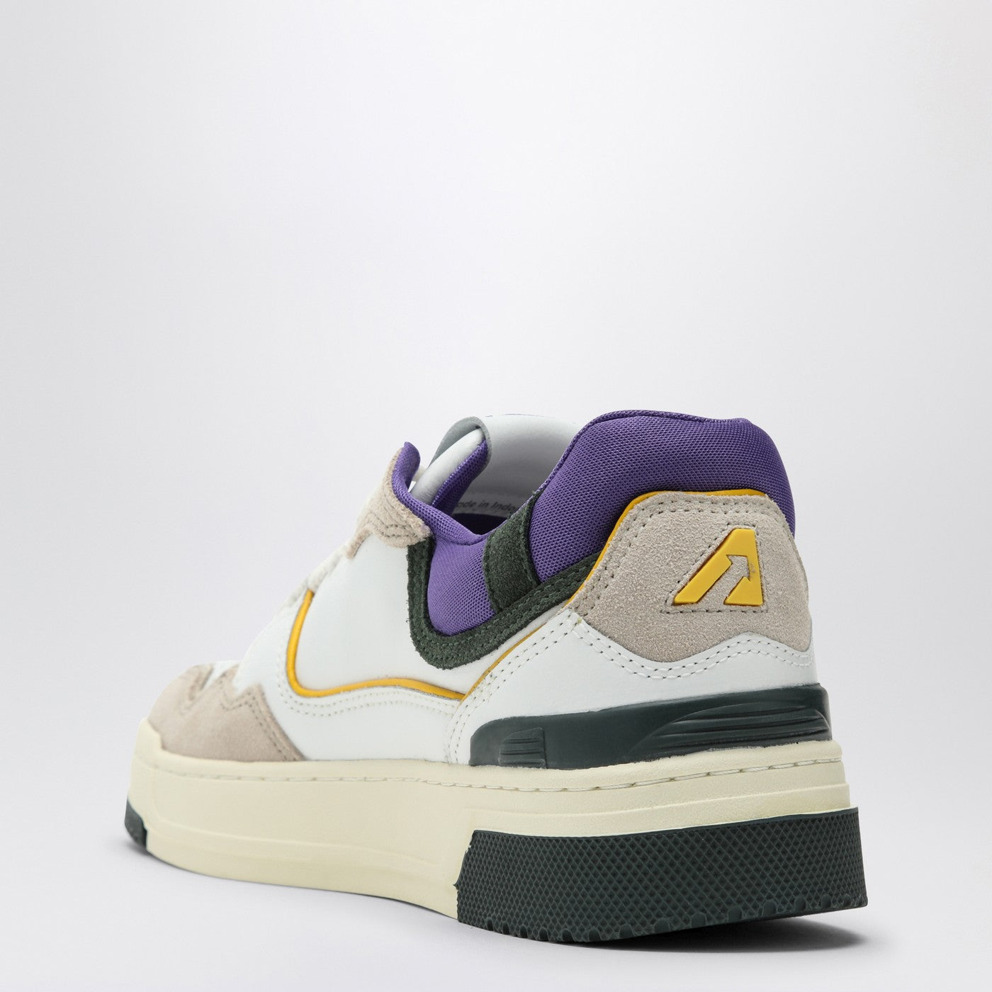 Autry Low CLC White/Purple/Dark Greenスニーカー - Image 4