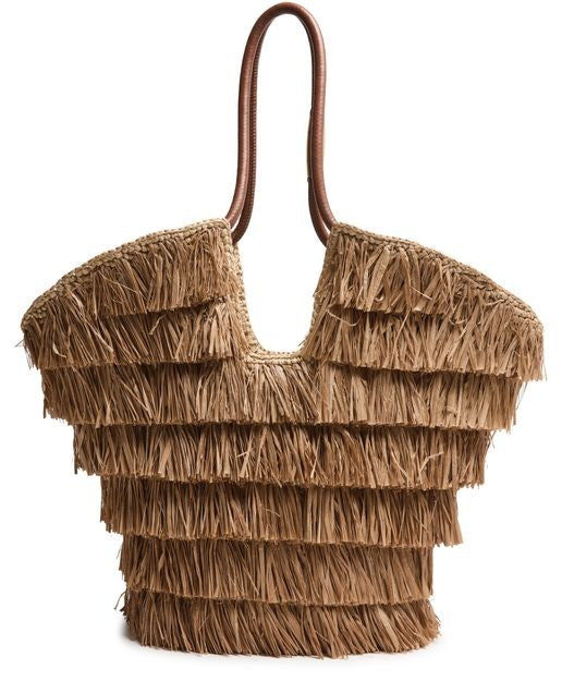ZIMMERMANN Goldentime medium fringed tote bag - Image 4