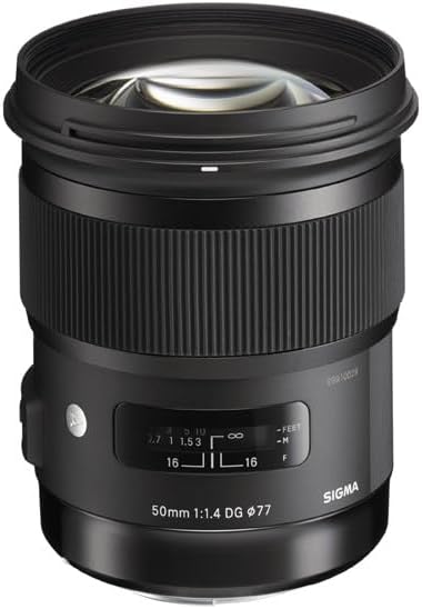 シグマ(Sigma) レンズ 50mm F1.4 DG HSM Nikon ニコン Fマウント 単焦点 標準 フルサイズ 一眼レフ用 Art