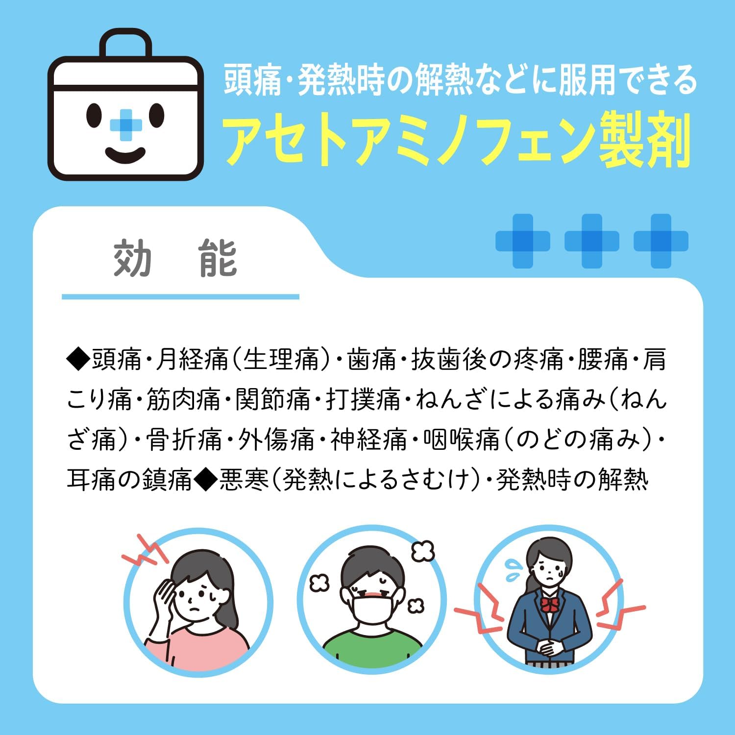 【第2類医薬品】アセトアミノフェン錠s 100錠