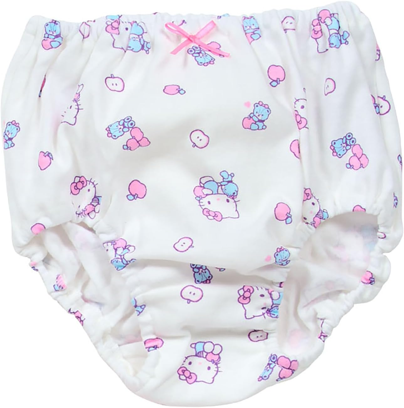 Sanrio 153745 Kids Shorts, Set of 3, Hello Kitty Apple, 47.2 inches (120 cm), 100% Cotton, With Name