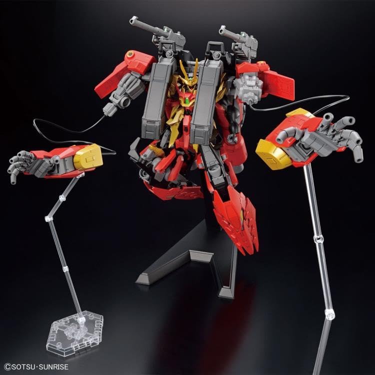 BANDAI SPIRITS HG Gundam Build Metaverse Tifoeus Gundam Chimera 1/144 Scale Color-Coded Plastic Model