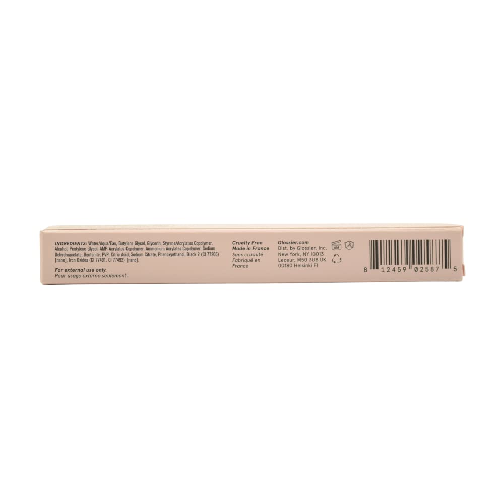 Glossier Brow Flick - Pluma de cejas microfina para detalles, rubio, rubio claro y medio, 0.01 oz / 0.48 mL