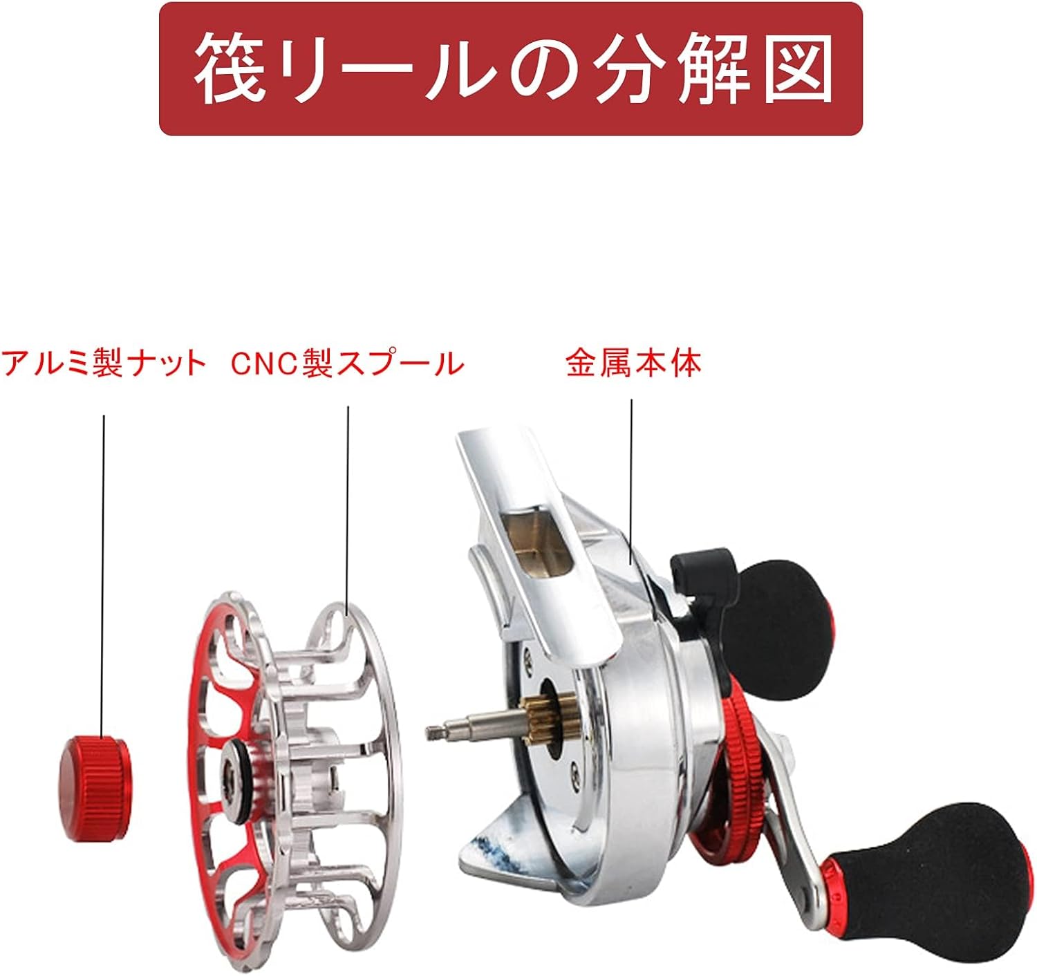 Raft Reel, Chin Reel, Squid Reel, Raft Fishing, Drop In, 3.6:1 Gear Ratio, 10+1BB, Ice Fishing, Left/Right Winding, Maximum Drag Force 11.0 lbs (5 kg)