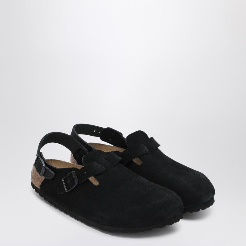 Birkenstock Birkenstock Black Suede Tokyo Ciabatta - Image 4