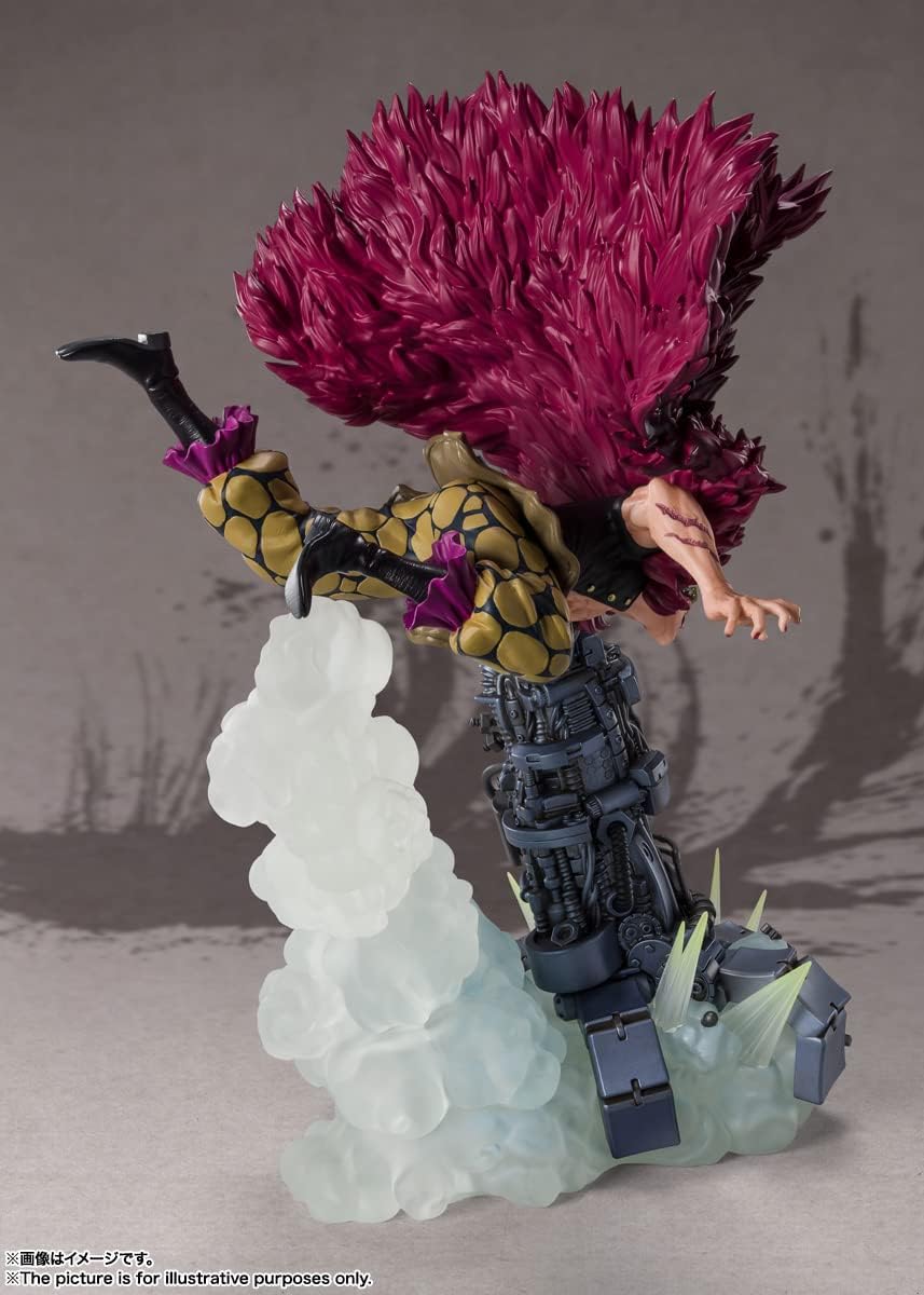 Figuarts Zero (Super Fierce Battle) ONE PIECE Eustace Kid - Captain, Onigashima Monster Decisive Battle - Approx. 14.0 inches (355 mm), PVC & ABS, Pre-painted Complete Figure