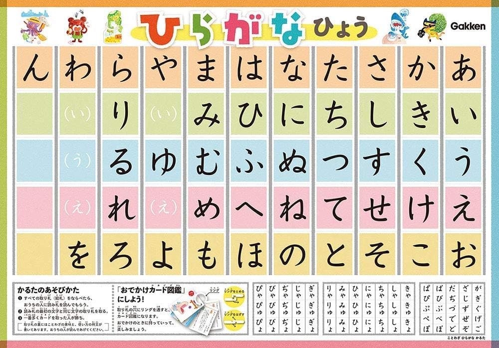 Gakken Q750671 Sayings Hiragana Karuta (Age:6 years and up)