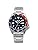 Seiko SRPD53 Men's 5 Sports SKX Sports Style Automatic Mechanical Wristwatch, Limited Edition, Blue x Red, blue/red, Bracelet Type