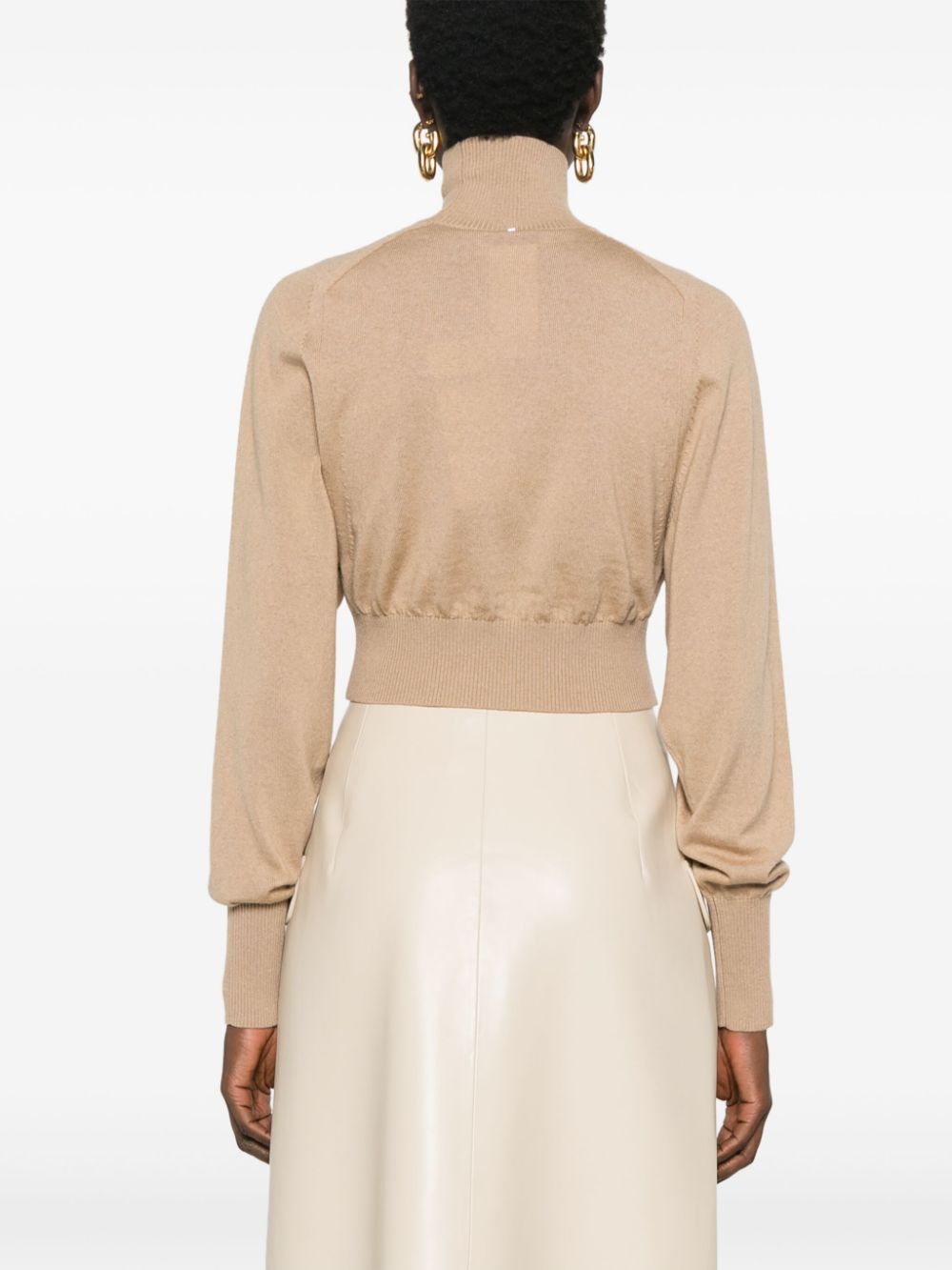 Sportmax SportMax Pre Wool Turtleネックセーター - Image 4