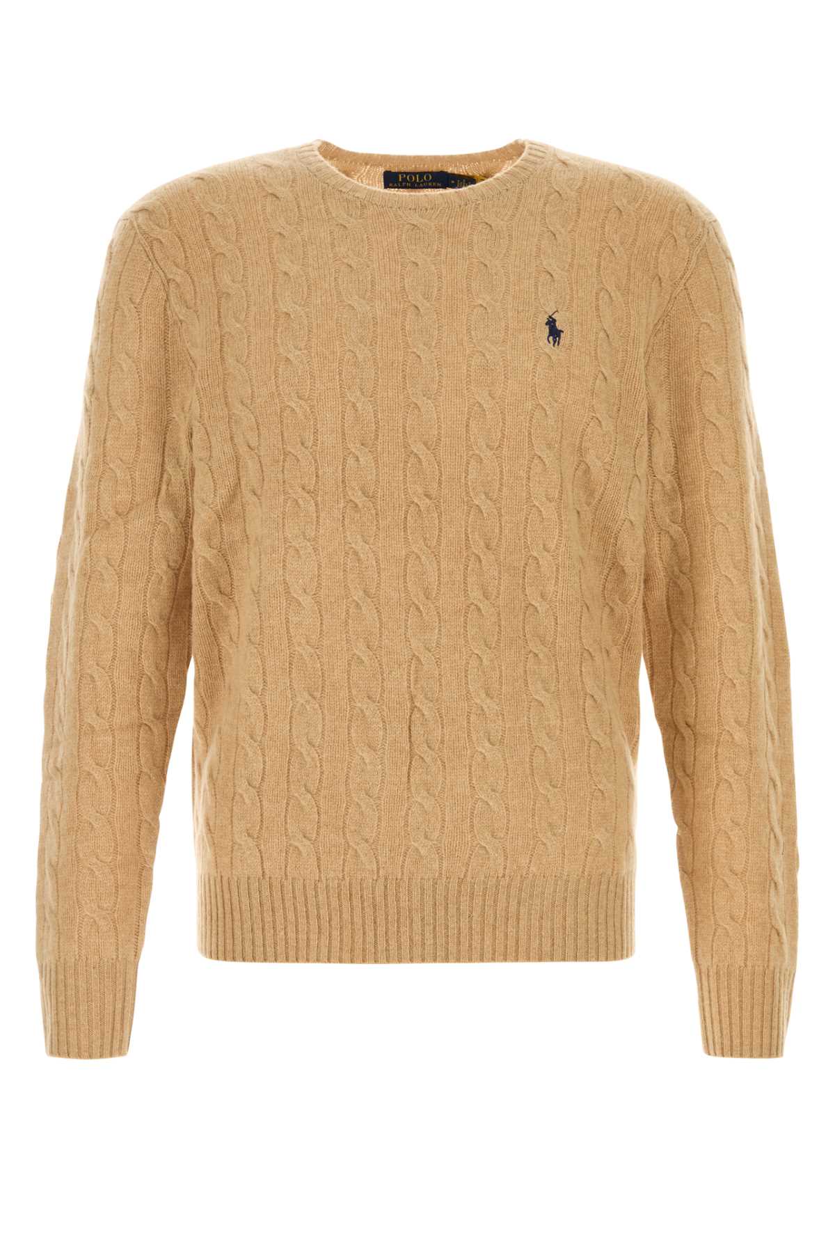 Polo ポロ ラルフローレン キャメル ウール ブレンド セーター - Image 4