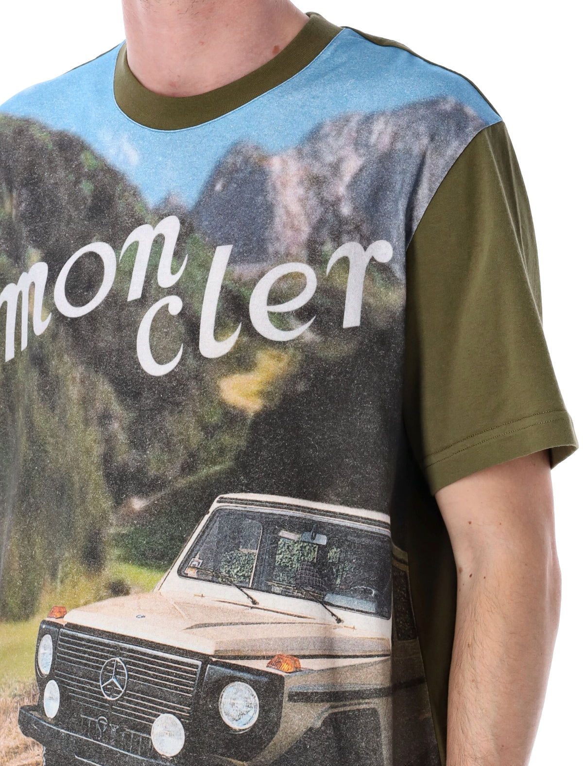Moncler Moncler Genius Mercedes Benz Tシャツとポロス - Image 4