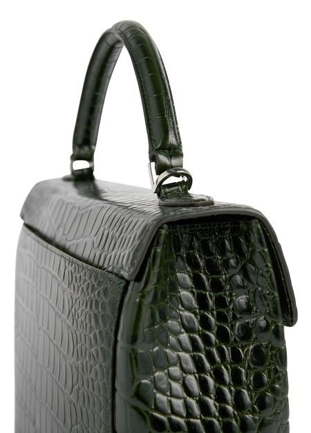 TOTEME Box croc-effect leather handbag - Image 4