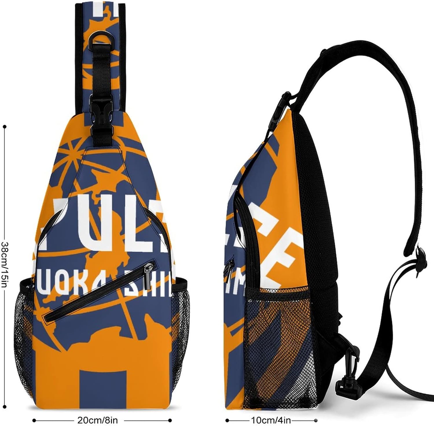 Shimizu S-Pulse Shoulder Bag, Crossbody Bag, Sports, Large Capacity, School Bag, Backpack, Events, Anime, Moe Goods, Multifunctional, Mountain Climbing, Outing, School, Lightweight, Unisex, Gift