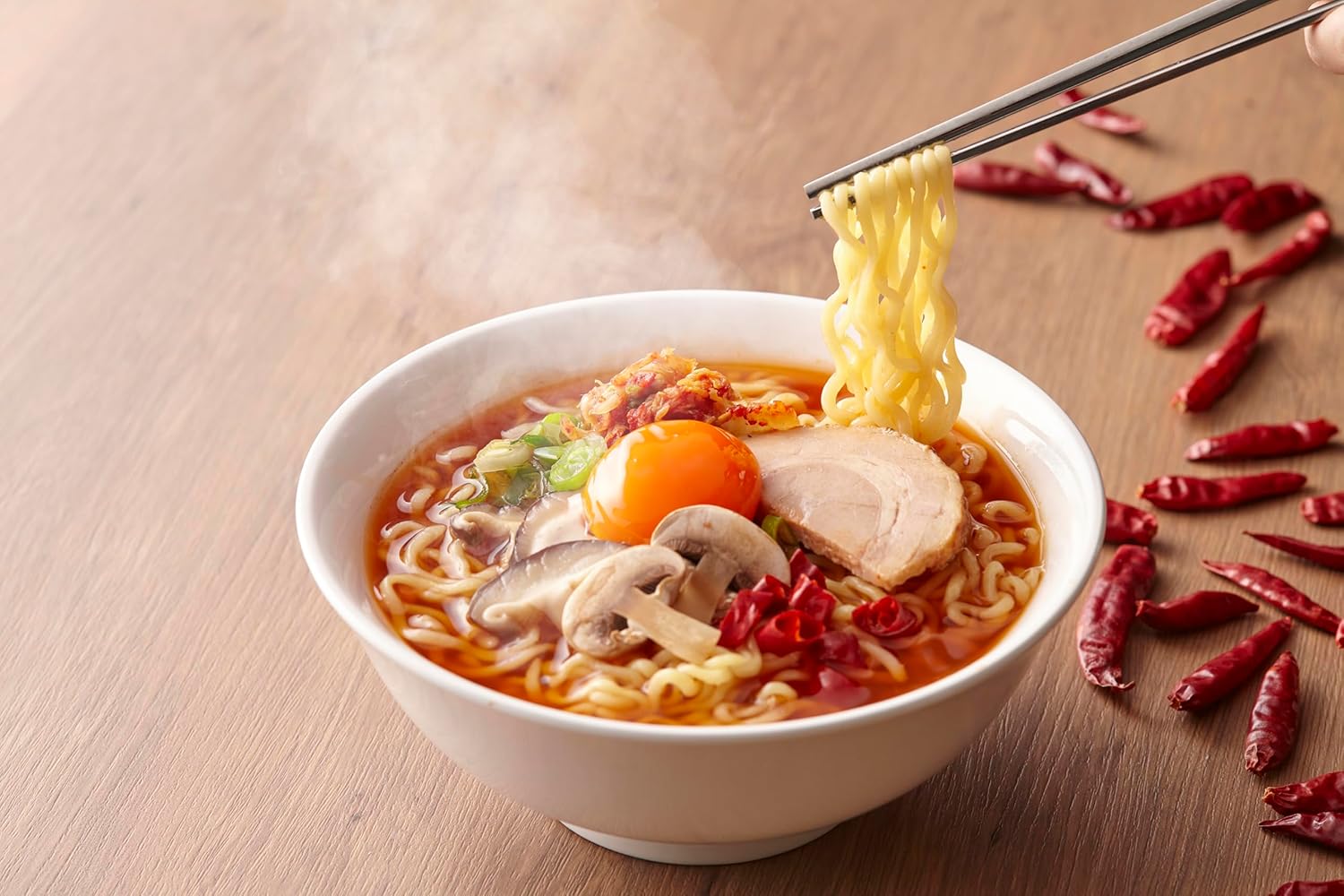 Ottogi Gin Ramen Spicy 4.2 oz (120 g) x 20 Bags