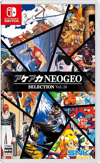 アケアカNEOGEO セレクション Vol.10 -Switch 【早期購入特典】ゲームソフト収納ケース 同梱