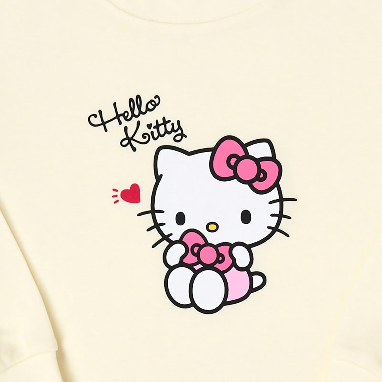 Sanrio Hello Kitty 485900 Kids' Long Sleeve Pajamas, 43.3 inches (110 cm)