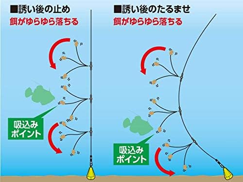 シマノ(SHIMANO) ステファーノ カワハギ糸付鈎 吸わせ6cm 6.5号~8.0号 30本 RG-KD3R