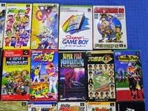 ■Operation not confirmed■ Super Nintendo Software with Box Instruction Manual 25 Pieces Together No Double