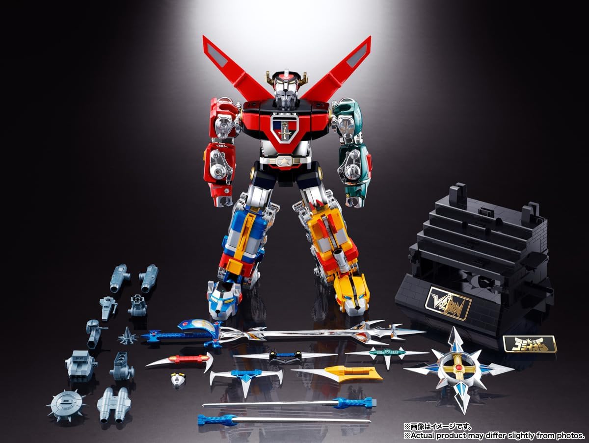 Soul of Chogokin GX-71SP Gorion Voltron CHOGOKIN 50th Ver. Approx. 10.6 inches (270 mm), ABS & PVC & Die Cast Pre-painted Action Figure