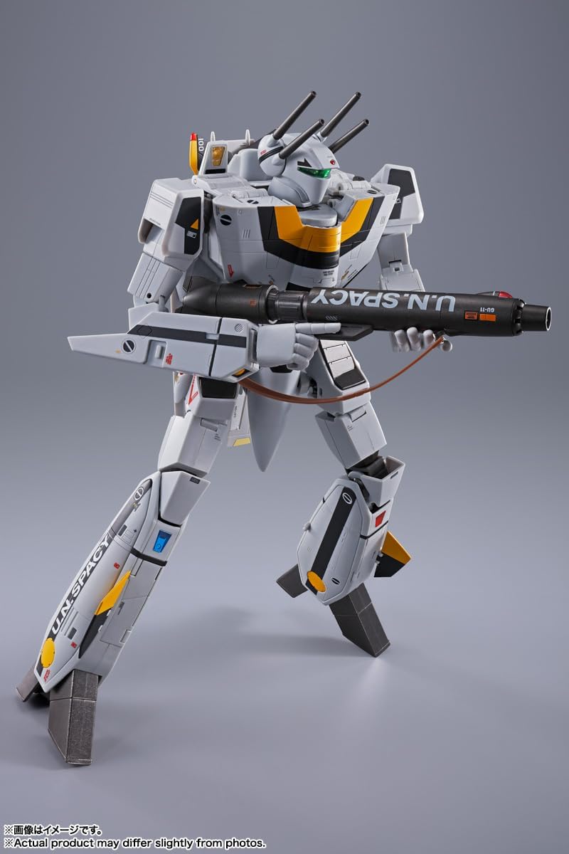 Tamashi Nations DX Chogokin Super Time Fortress Macross VF-1S Valkyrie Roy Foker Special Revival Ver. Approx. 11.0 inches (280 mm), ABS & Die-Cast & PVC Pre-Painted Action Figure