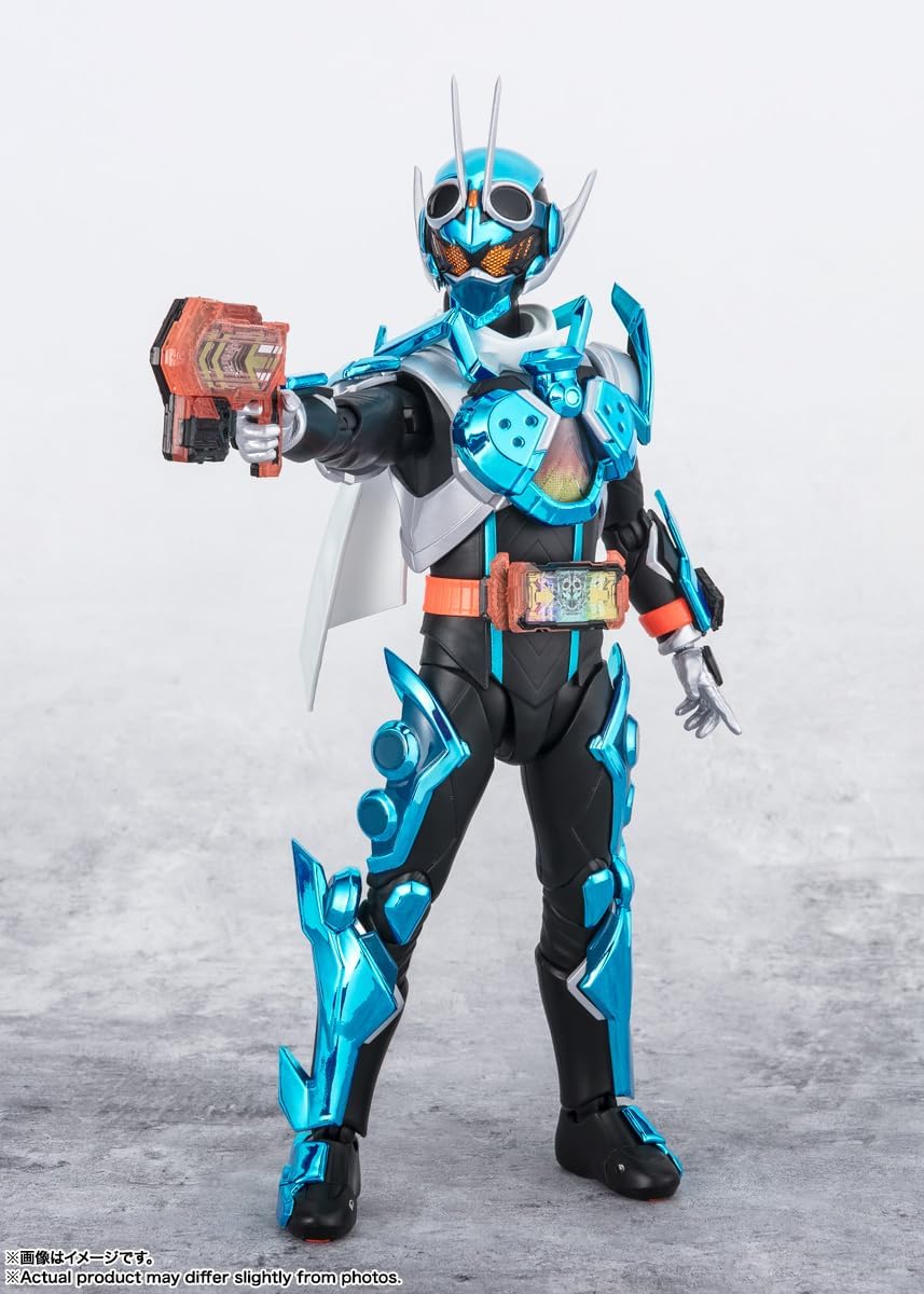 BANDAI SPIRITS S.H. Figuarts Kamen Rider Gatchard Steam Hopper (First-Press Production), Approx. 5.9 inches (150 mm), PVC & ABS, Pre-painted Action Figure