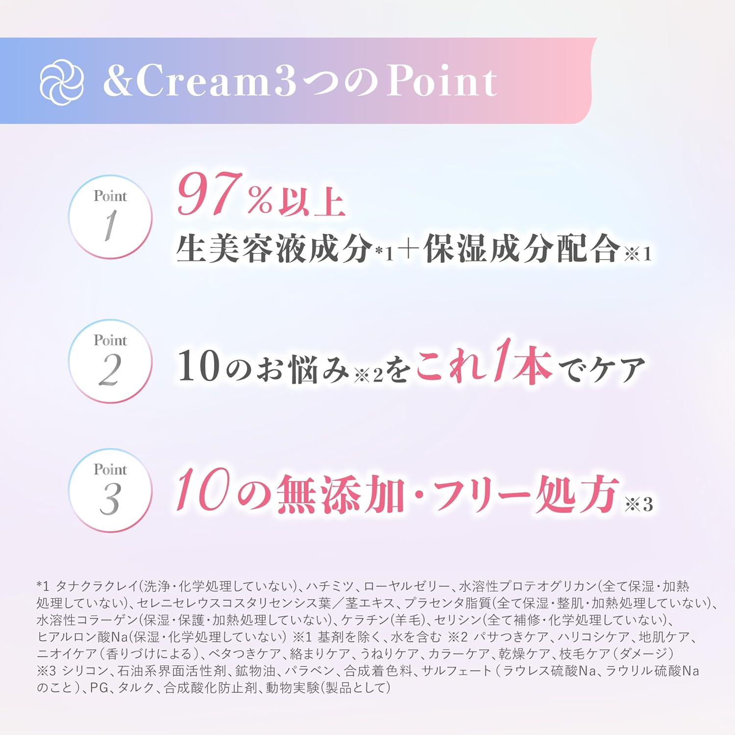 &Cream Moisture Serum Shampoo 15.2 oz (450 g) | Shampoo