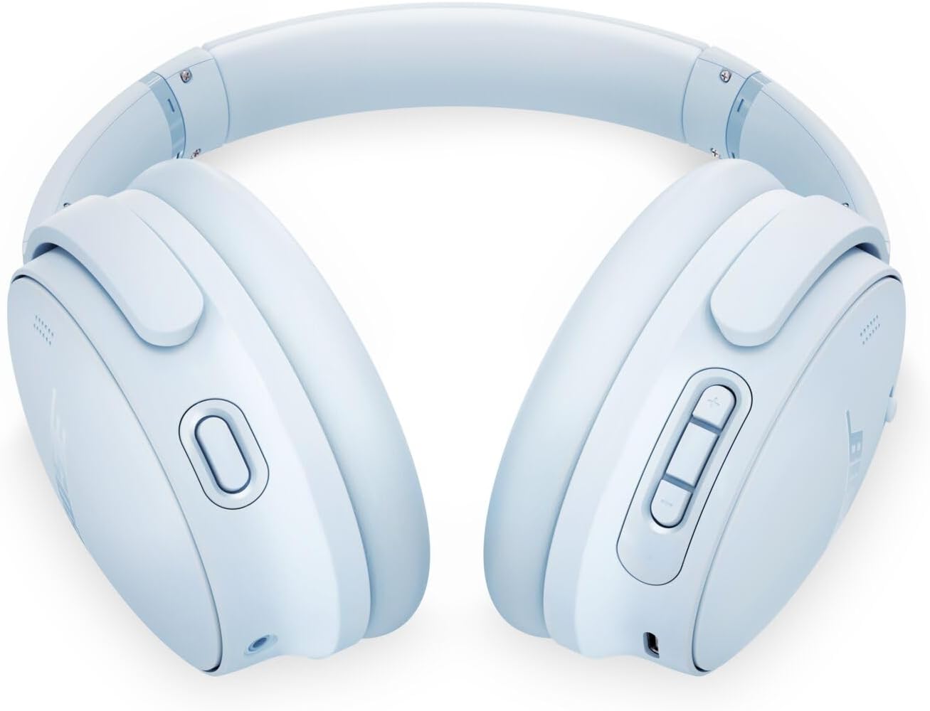 Bose QuietComfort Headphones LE Fully Wireless Headphones, Noise Cancelling, Bluetooth Connectivity with Microphone, Up to 24 Hours Playtime, Fast Charging, Ice Blue
