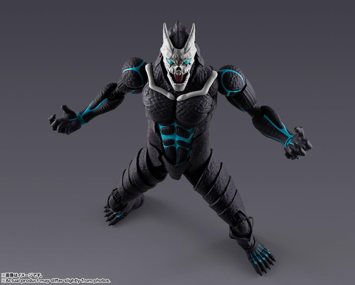 S.H. Figuarts Kaiju No. 8, Approx. 7.5 inches (190 mm), PVC & ABS, Pre-painted Action Figure