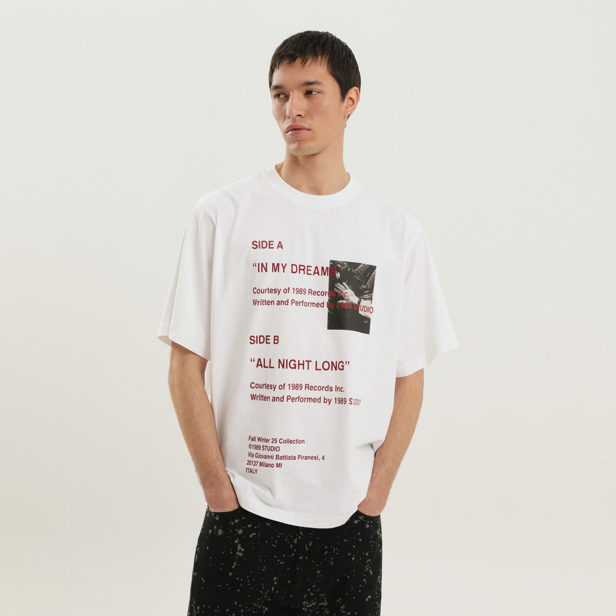 1989 1989年のスタジオインMy Dreams Tシャツ / - Image 4