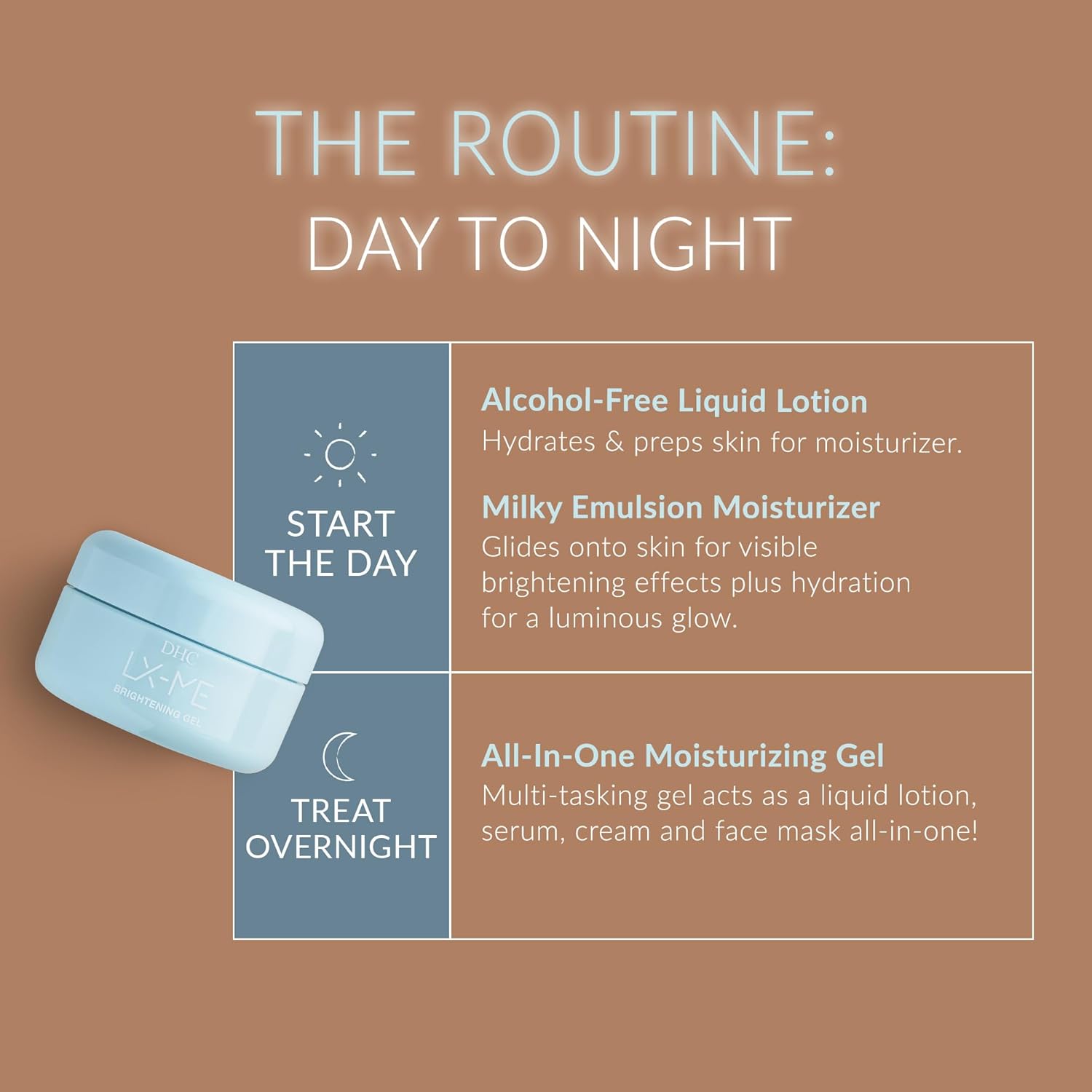 DHC Luxsmee Medicated Whitening Gel 4.2 oz (120 g) (All-in-One)