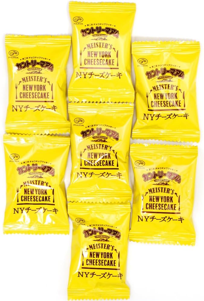 Fujiya Country Maam Meisters (NY Cheesecake), 7 Sheets x 5 Bags