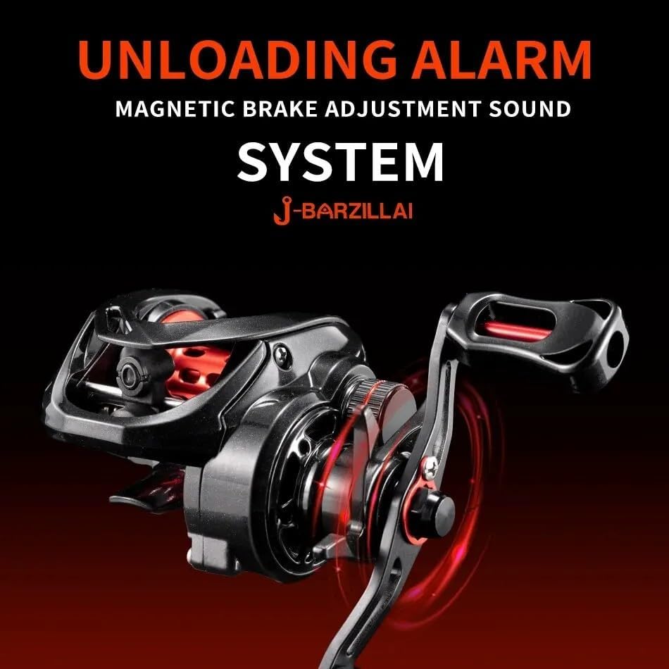 PL Baitcasting Reel Saltwater Freshwater Fishing Reels Max Drag 8KG Light Surf Cast Reel Baitcaster Reel