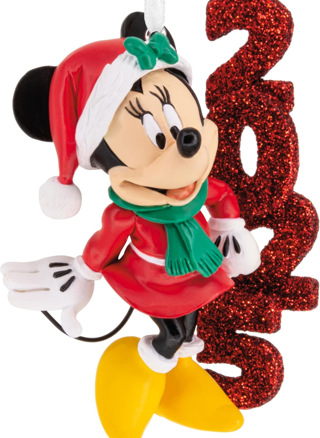 Hallmark Disney Minnie Mouse 2025 Adorno de Navidad, regalos para fanáticos de Disney