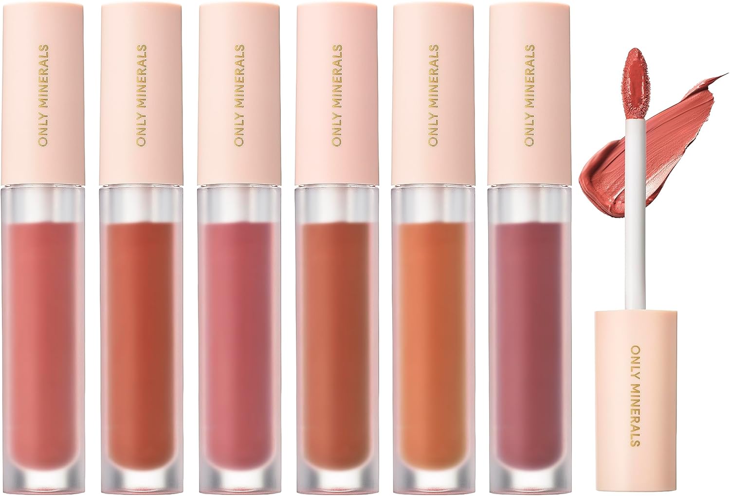 ONLY MINERALS Mineral Colors Lip Serum 05 Creamy Nuts, Highly Coloring Mineral