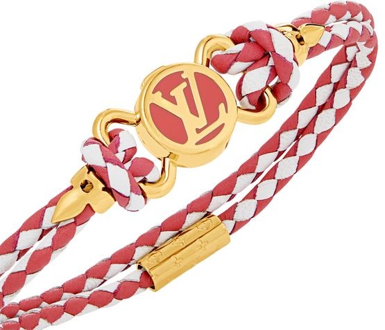 LOUIS VUITTON LV Icon Trainer Leather Bracelet - Image 4