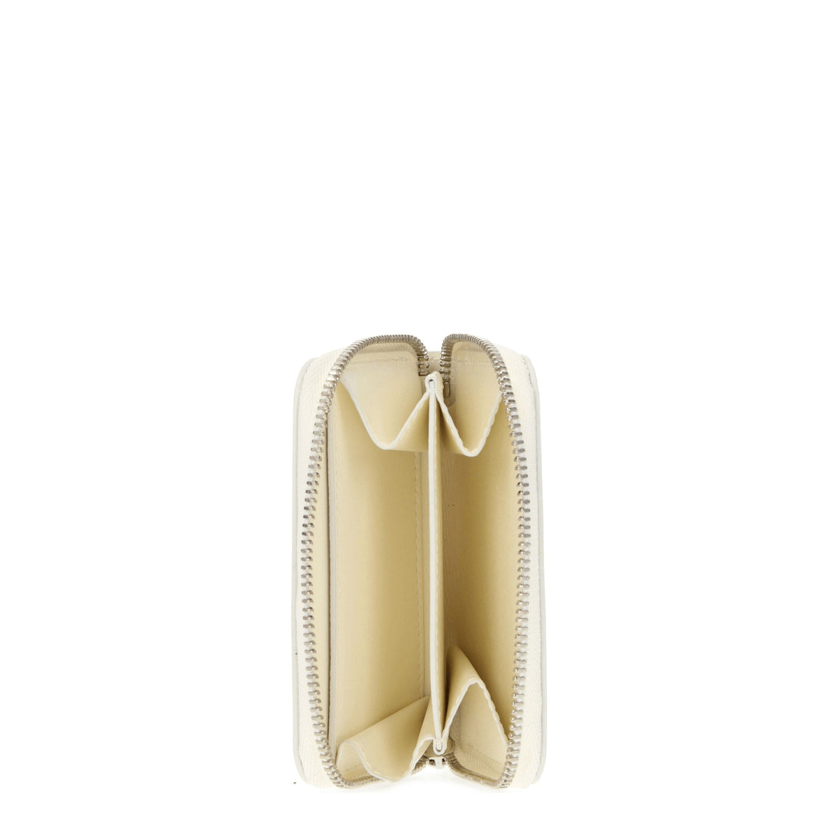Jil Jil Sander Women Coin Pocket Leather Beige/Milk - Image 4