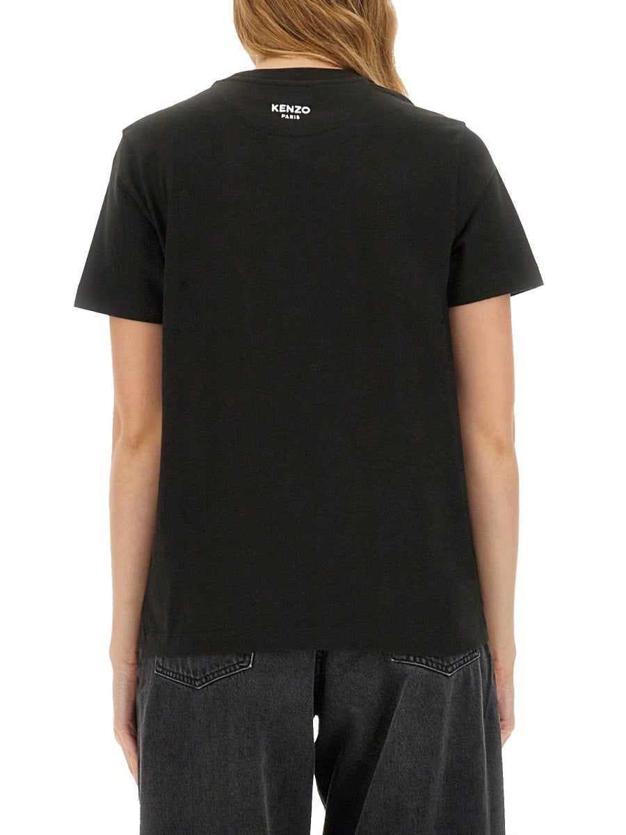 Kenzo Kenzo "Boke Flower Pin" Tシャツ - Image 4