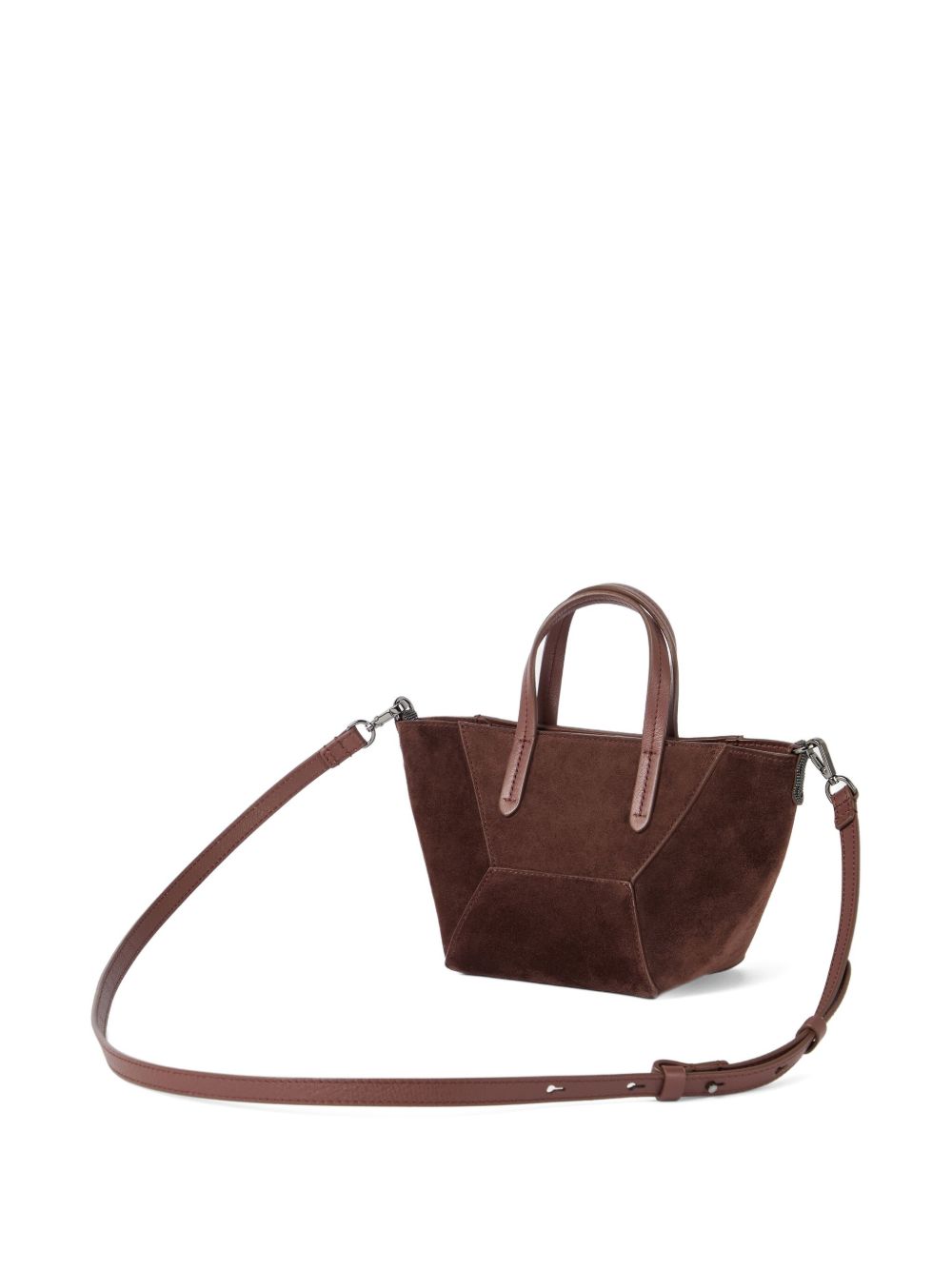 Brunello Cucinelliレザーショッピングバッグ - Image 4