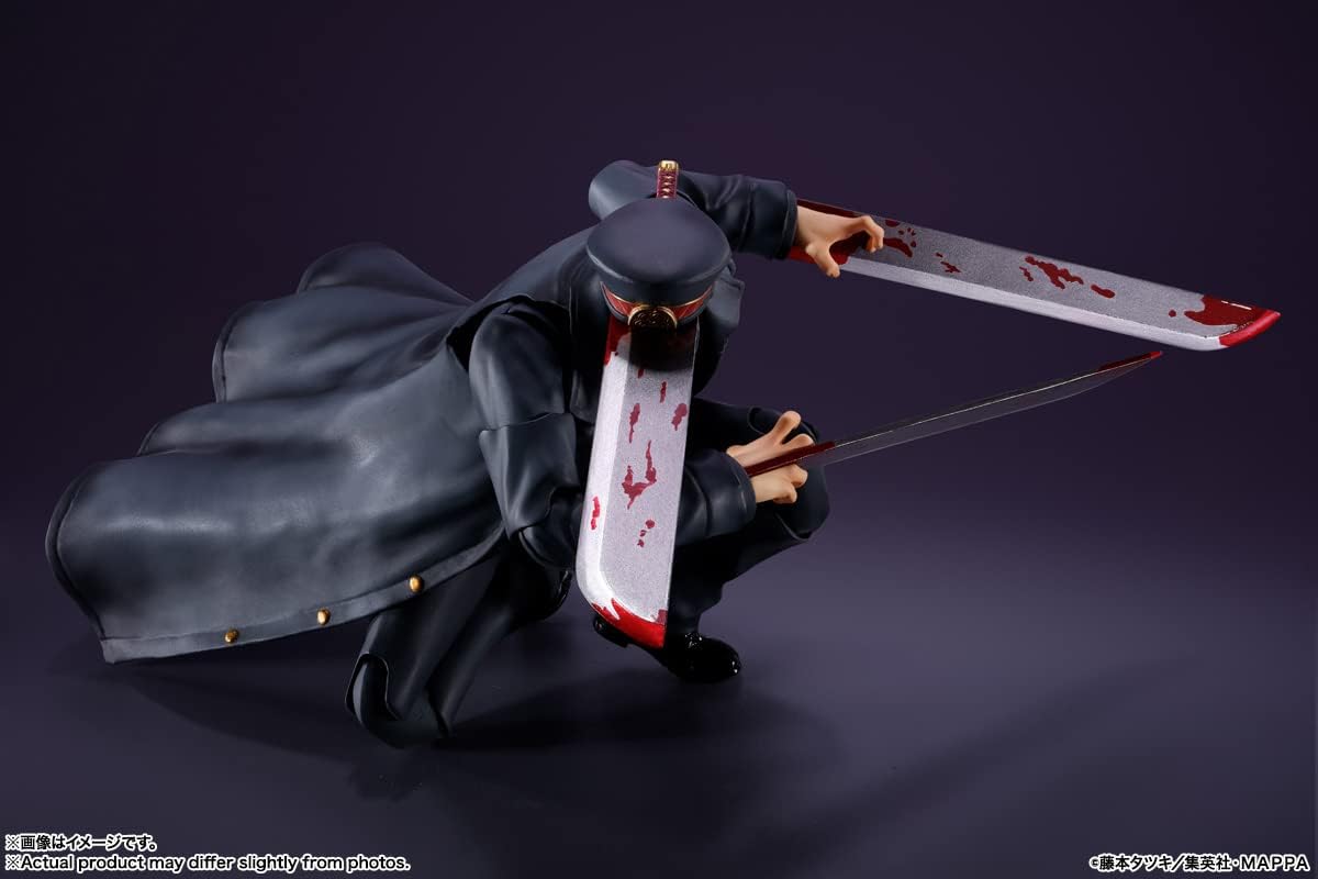 BANDAI SPIRITS S.H. Figuarts Chainsaw Man Samurai Sword, Approx. 6.5 inches (165 mm), ABS & PVC, Pre-painted Action Figure