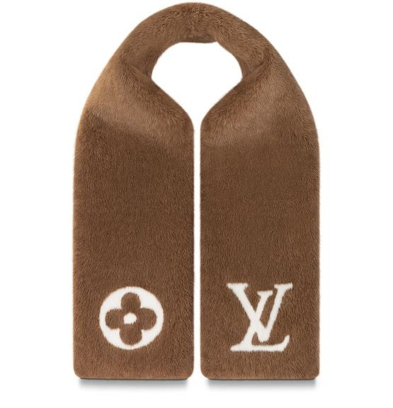 LOUIS VUITTON LV Cosy Mink Fur Collection Scarf - Image 4